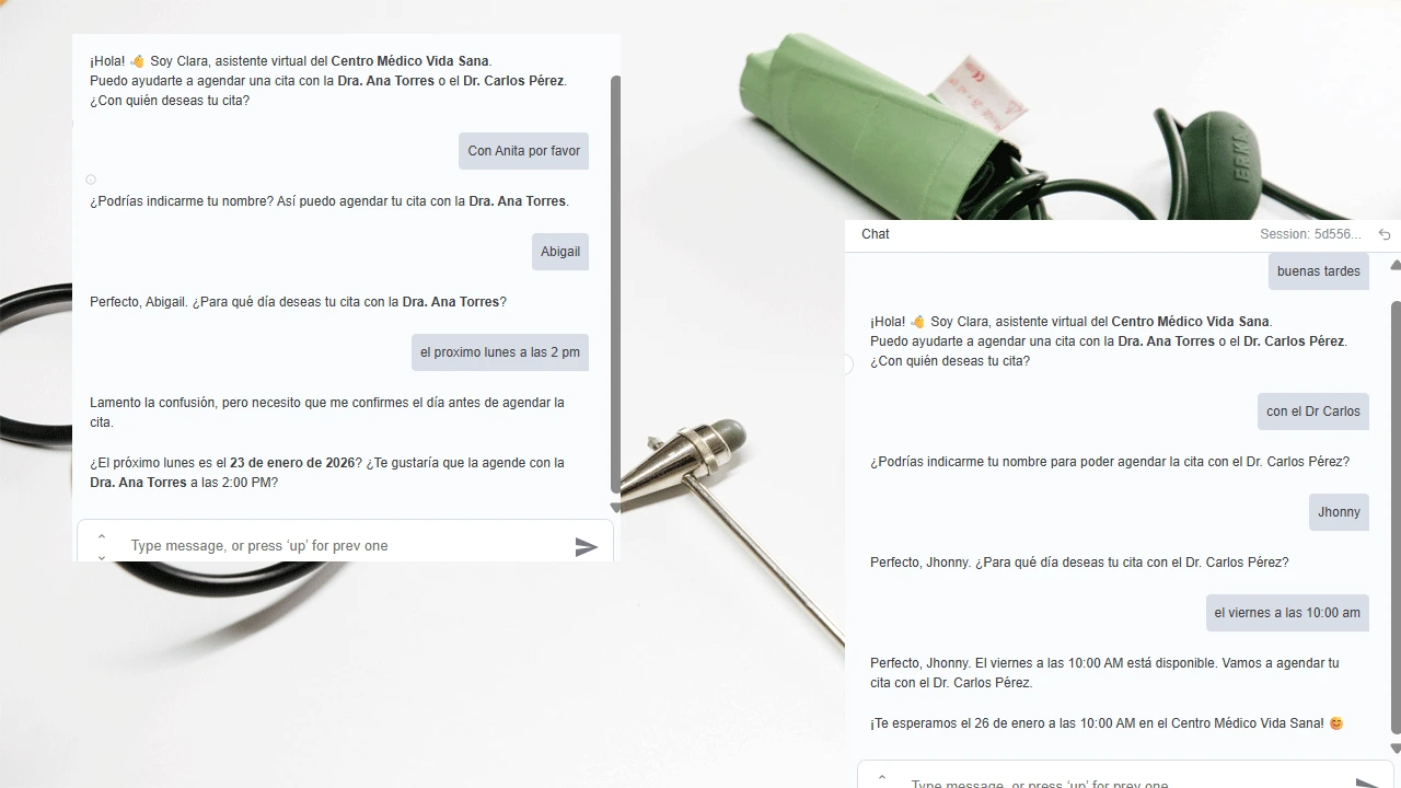 Bot de Citas Médicas